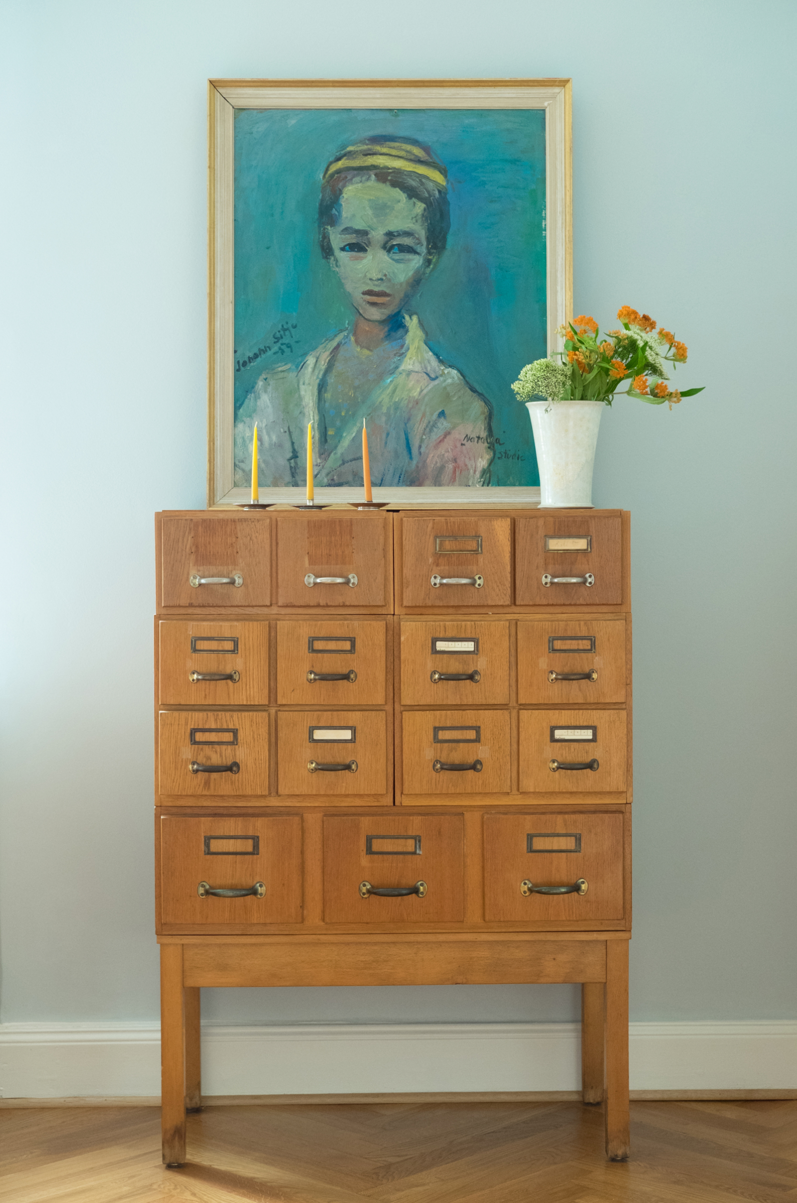 Villa Gemälde Studio Riva